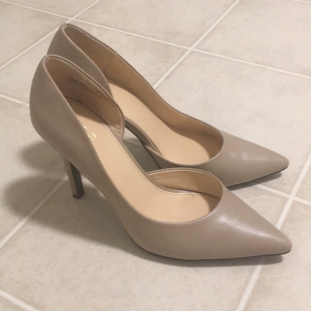 3” Nude heels 👠. A. N. A. Size 9M. Worn once. EUC